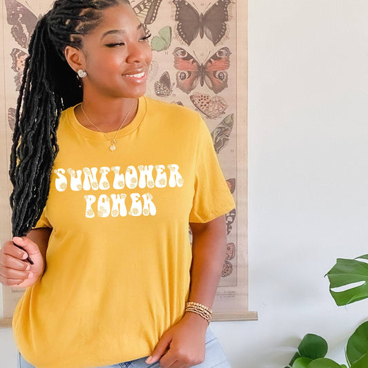 Sunflower Power Tee