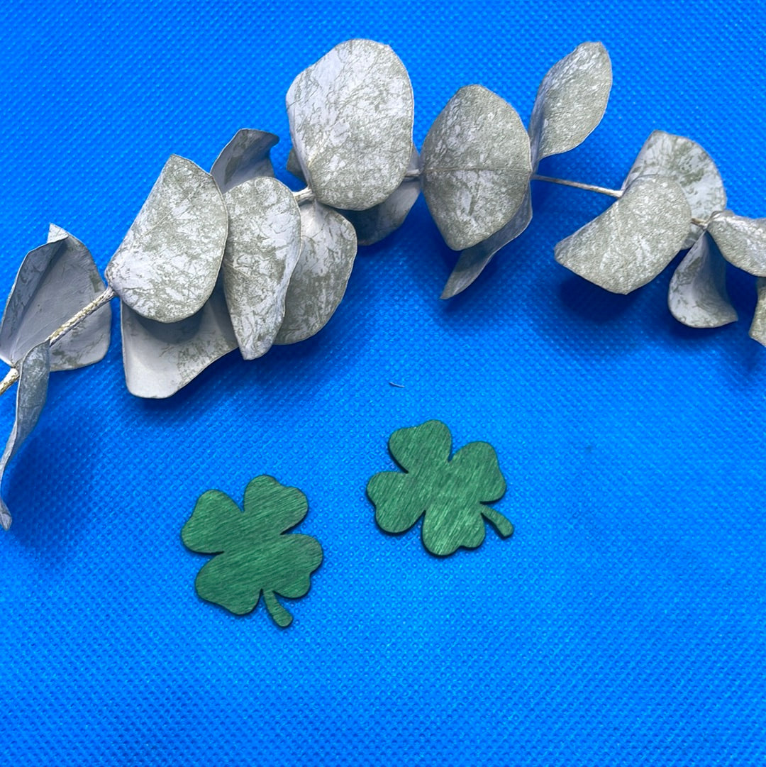 Shamrock Stud Earring