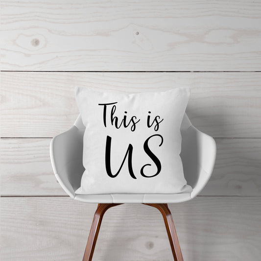 This is Us Pillow Cover