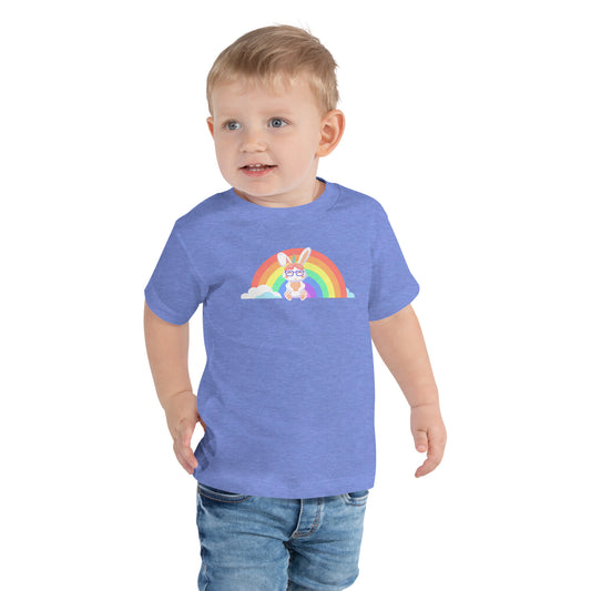 Rainbow Unicorn Easter Bunny Shirt